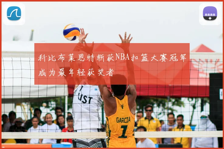 科比布莱恩特斩获NBA扣篮大赛冠军成为最年轻获奖者