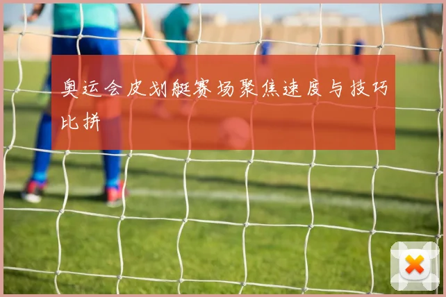 奥运会皮划艇赛场聚焦速度与技巧比拼